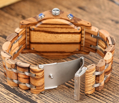 Wooden quartz watch fashion couple Watch