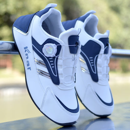 Men's Shoes New Leather Waterproof Sneakers