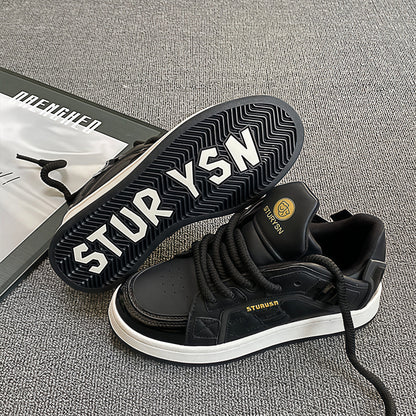 Men's  National Fashion All-match Thick Bottom Board Shoes