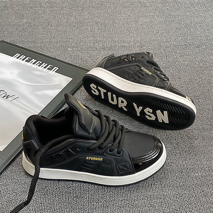 Men's  National Fashion All-match Thick Bottom Board Shoes